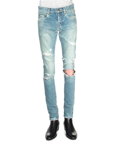 yves saint laurent mens pants|yves saint laurent jeans men.